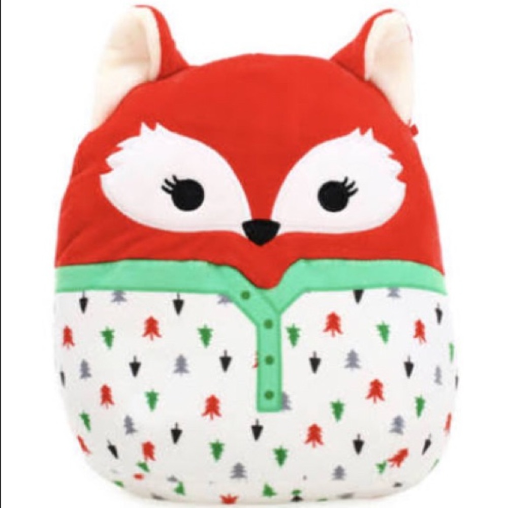 Squishmallows Lexi, Red Christmas Fox 8 inches